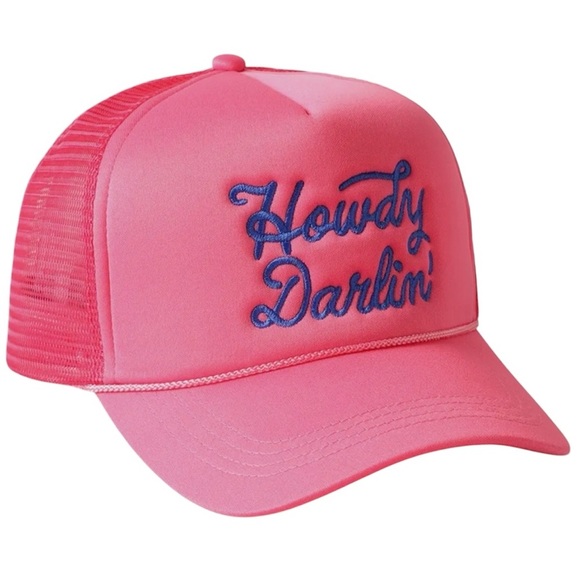 Howdy Darlin Hat Co Accessories - Howdy Darlin Signature Trucker Hat NWT